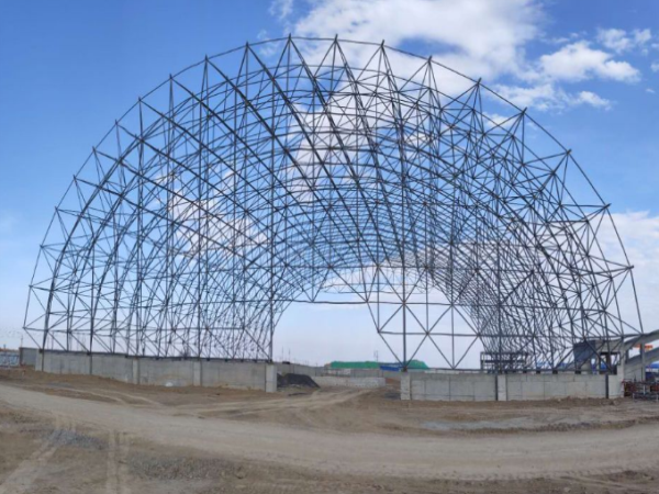 广丰县体育场网架结构